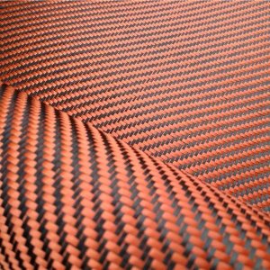 Tissu hybride carbone aramide
